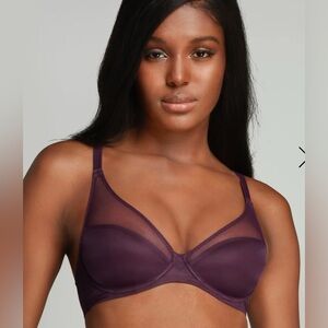 NWT Agent Provocateur Lucky Padded Plunge Underwired Bra Sz 34A